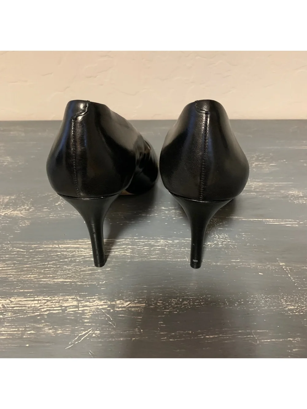 INC International Concepts black pointed-toe pumps